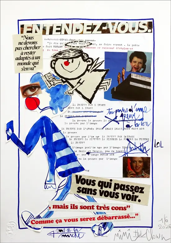 La preuve par l’image (collages)