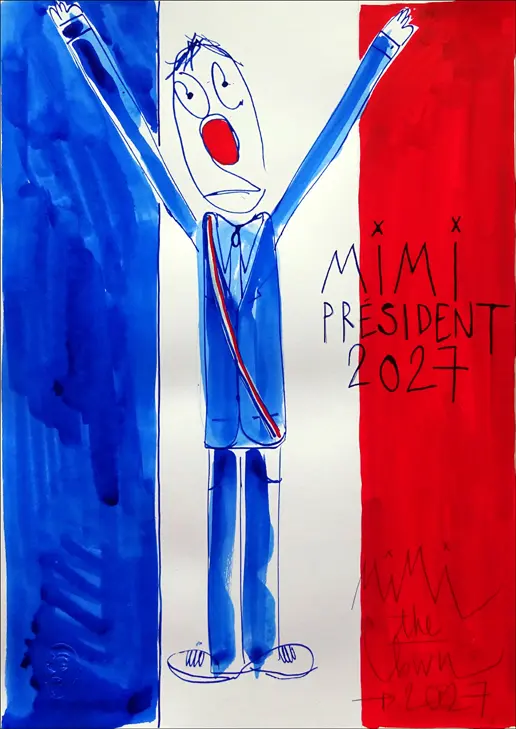 COMMUNIQUÉ officiel de MIMI THE CLOWN – Présidentielle 2027